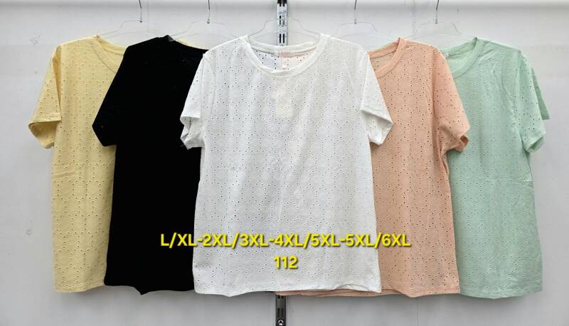 Bluzki damskie Roz L-6XL, Mix Kolor Paczka 12 szt